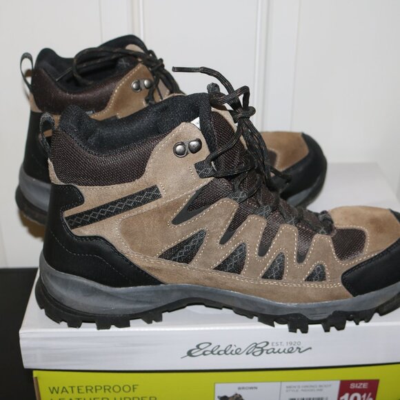 Eddie Bauer Ridgeline hiking boots size 10.5 Med and comes with box - Picture 3 of 11